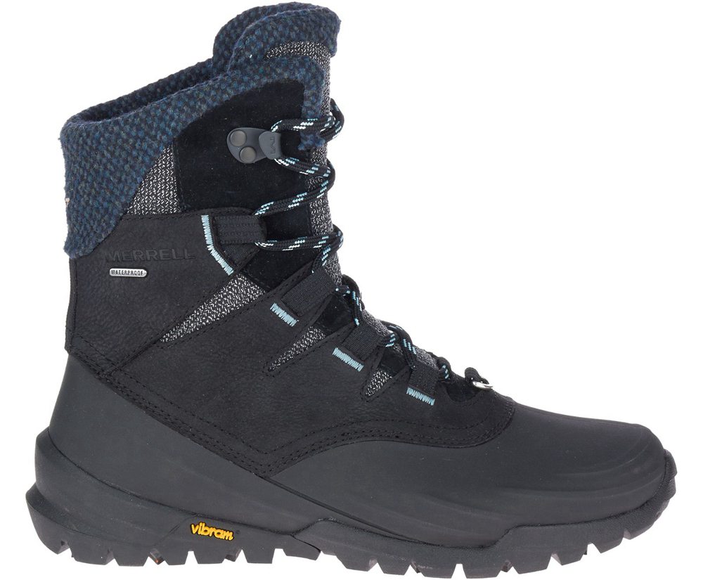 Merrell Boots Black - Thermo Aurora 2 Mid Shell Waterproof - Womens 68JCQOKAE